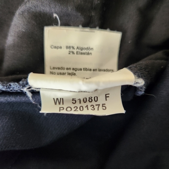 Helly Hansen Womens Navy Straight Leg Cotton Blend Twill 5 Pocket Pants-Size 30 - Picture 9 of 10